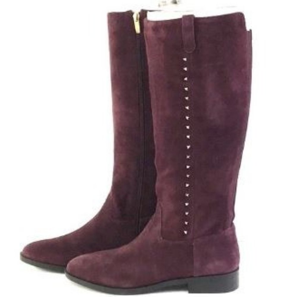 Marc Fisher Secrit Wide Calf Suede Boots 8.5W   0455